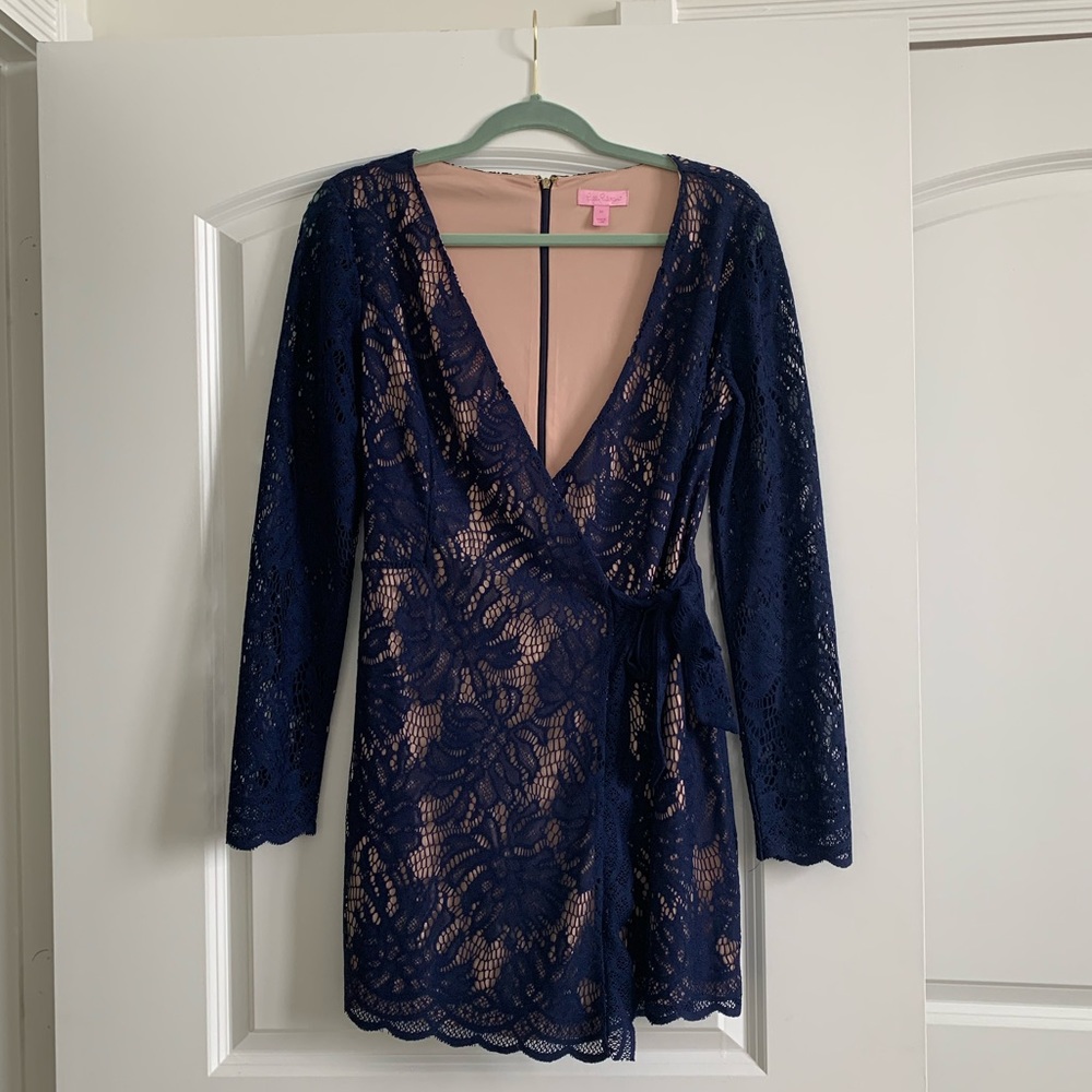 Lily Pulitzer Tiki Wrap Romper(M)